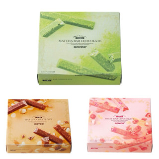 ROYCE BAR CHOCOLATE (รสชาเขียว,รสสตอเบอรี่,รสAlmond)