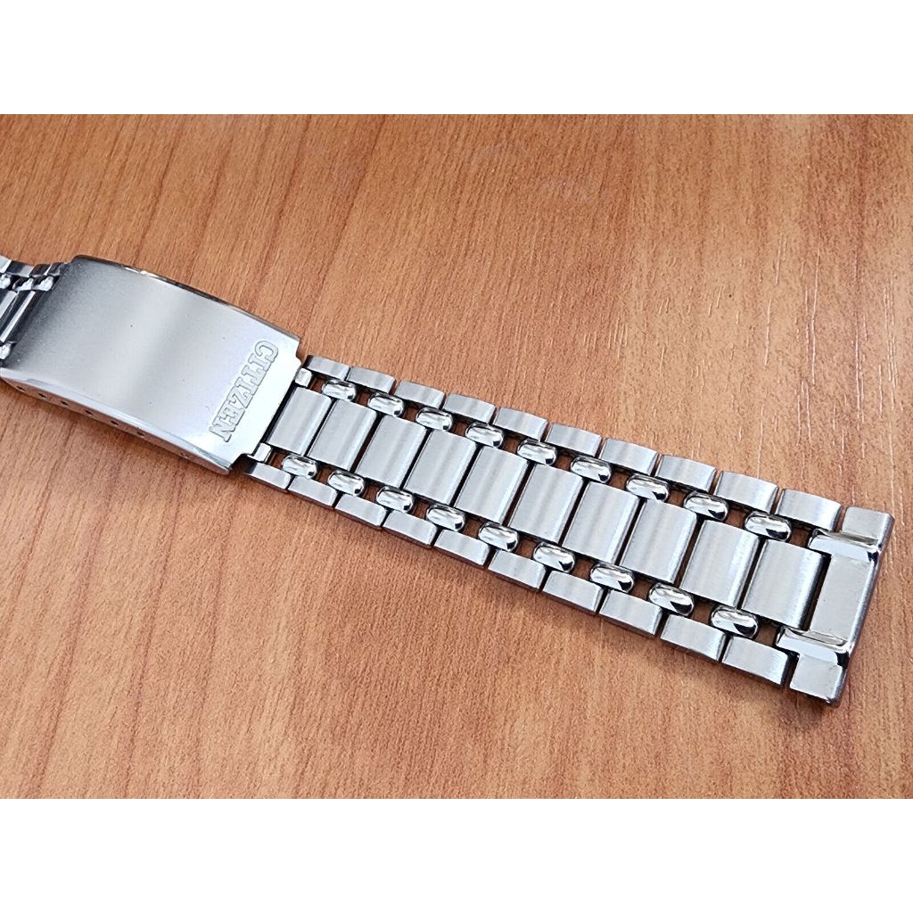 สายนาฬิกา BRACELET Citizen หัวตรง 18MM เม็ดรวงข้าว ของแท้ใหม่เก่าเก็บ