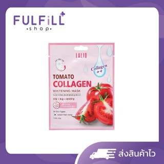 Lalio Tomato Collagen Whitening Mask 23g/1Sheet ลาลิโอ โทเมโ…