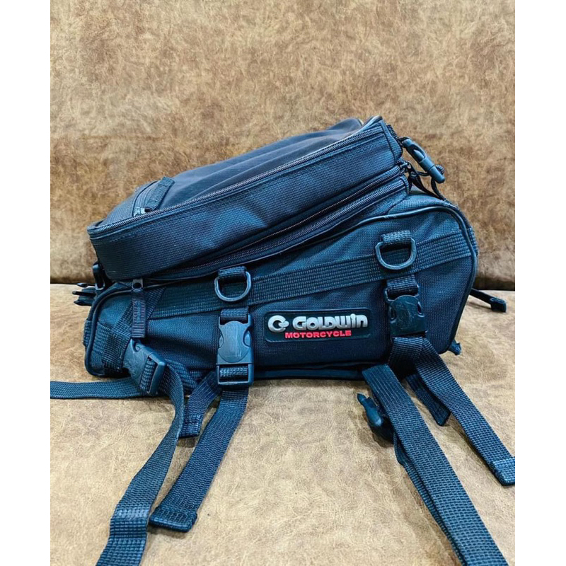 กระเป๋าพาดเบาะ GOLDWIN MOTORCYCLE มือสอง