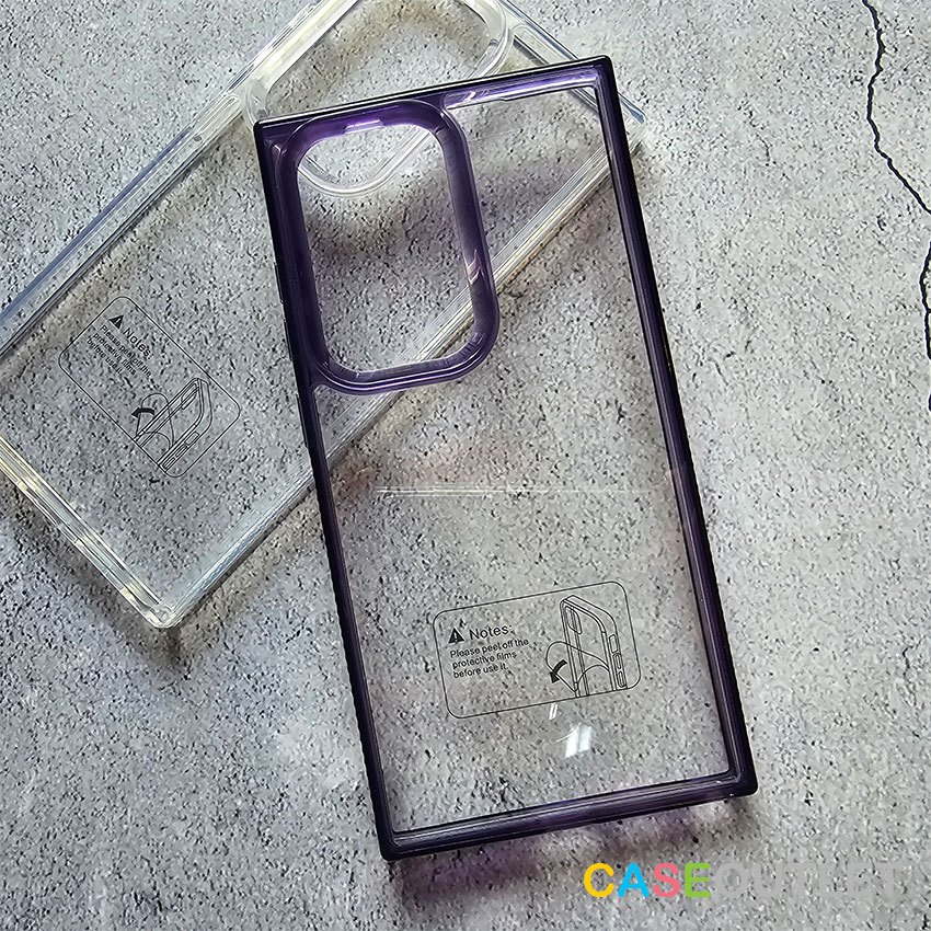 เคส Samsung S22 S23 S24 S25 Ultra Fe S24fe S24 plus S24+ เคสใส Active Protective หลังแข็ง ขอบใส สี ยางใส ของแท้