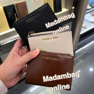 𝗖𝗛𝗔𝗥𝗟𝗘𝗦 & 𝗞𝗘𝗜𝗧𝗛 Mini Top Zip Wallet กระเป๋าสตางค์ใบสั้น