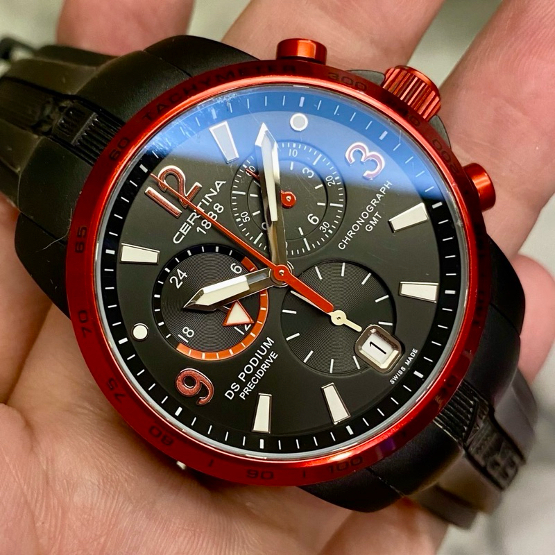 Certina DS Podium Chronograph GMT Swiss Made