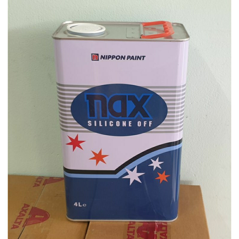 น้ำยาเช็ดคราบ NAX SILICONE OFF ขนาด 4ลืตร
