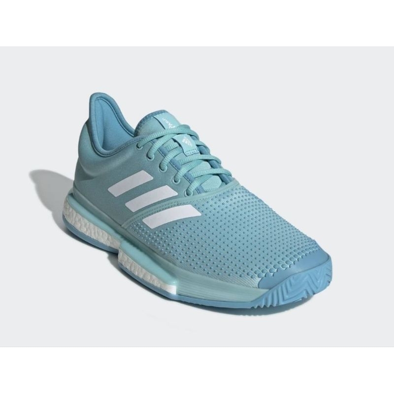 รองเท้าเทนนิส adidas SoleCourt boost M x Parley  CG6339🌈🌈SIZE 8US  41eu 26cm✅️✅️ ราคาลดเหลือคู่ละ 3,