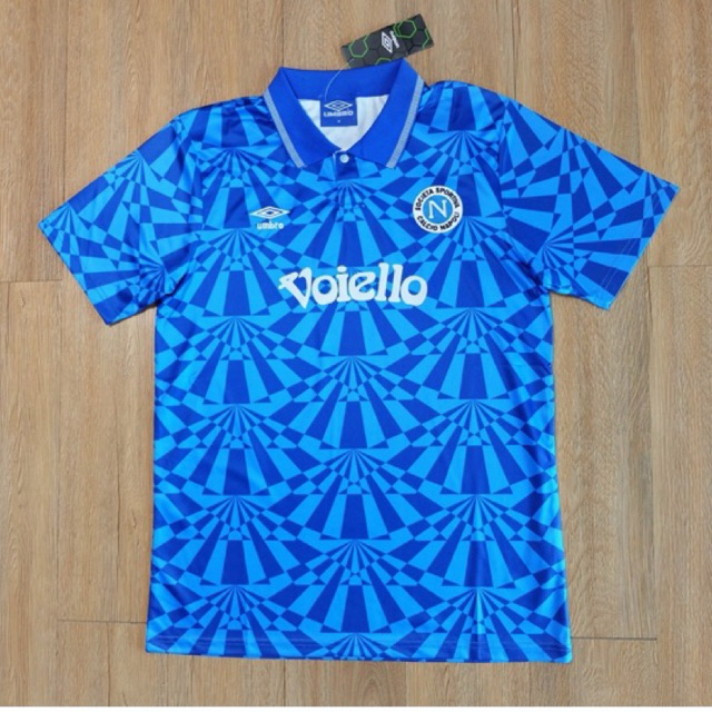 เสื้อบอลย้อนยุค นาโปลี ปี 1991/93 เกรด AAA Napoli Retro