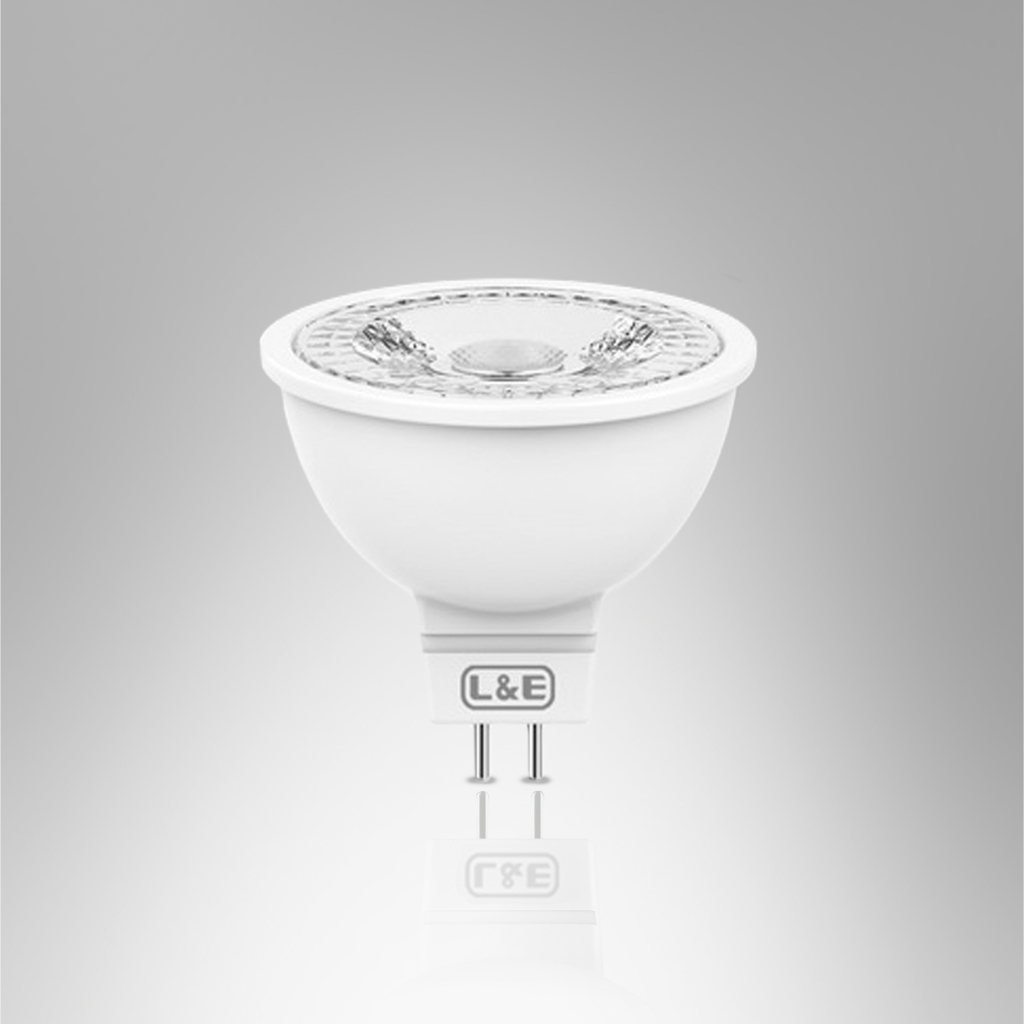 หลอด LED,L&E#LED-MR16-550LM/GU5.3 (12v)