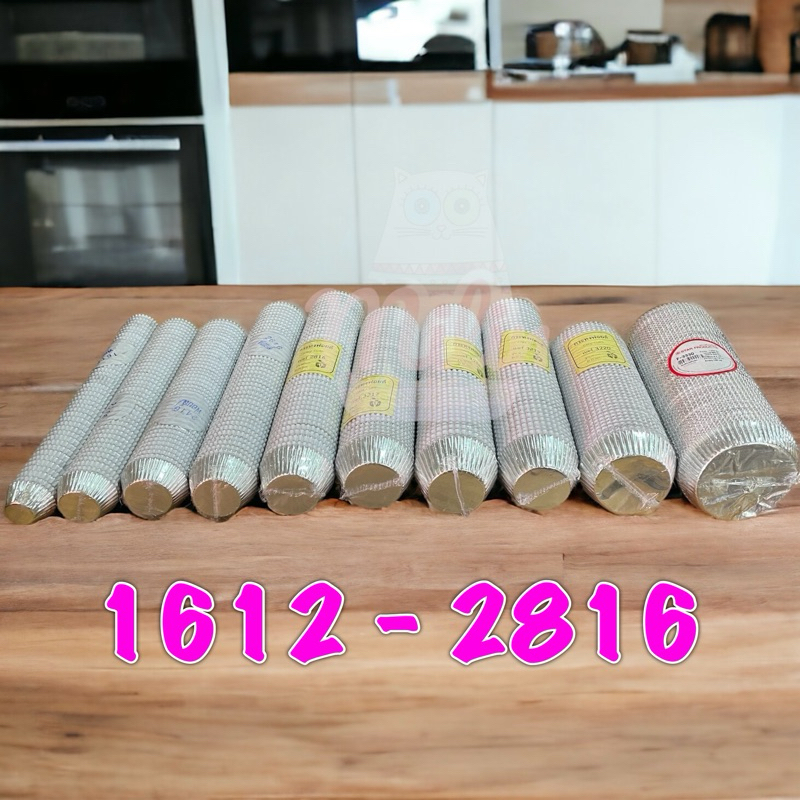 กระทงฟอยล์ กระทงจีบฟอยล์ 1612-2816