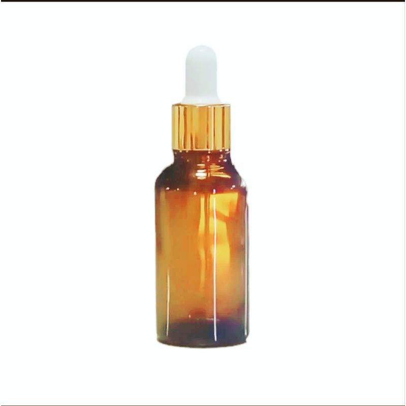 ขวดแก้ว ดรอปเปอร์สีชาใส 30 ml ขวดบีบหยด บรรจุเซรั่ม ของเหลว น้ำยา น้ำหอม น้ำมันหอมระเหย อโรม่า สารสกัด