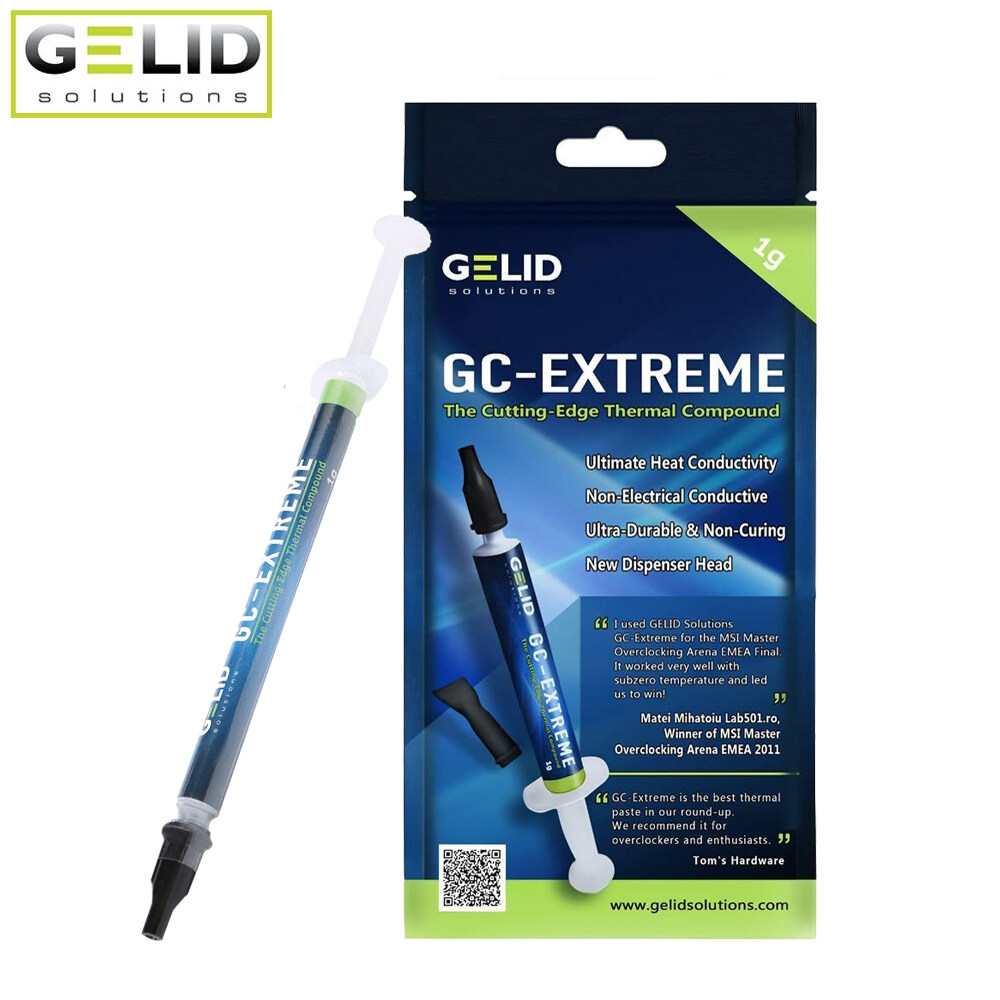 ซิลีโคนเย็นสุดๆ GELID GC-Extreme Thermal Paste สำหรับ CPU/GPU