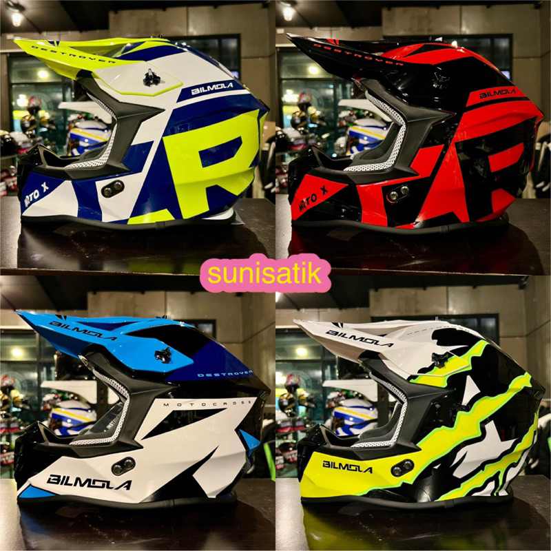 หมวกกันน็อค Off road Bilmol Destroyer