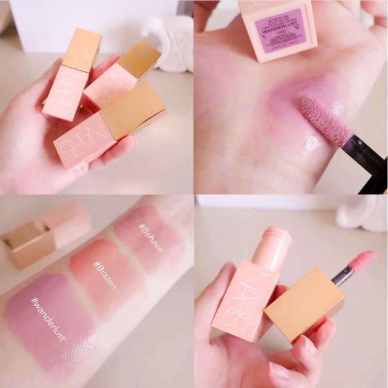 NARS Afterglow Liquid Blush ปัดแก้มรุ่นใหม่จากNARS เนื้อTinted บางเบาเป็นธรรมชาติ