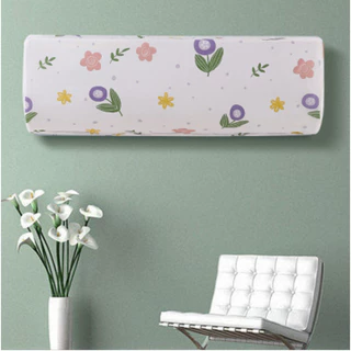 มี 3 ขนาด พลาสติกคลุมแอร์ ผ้าหุ้มเครื่องปรับอากาศ Air Conditioner Cover Plastic PEVA