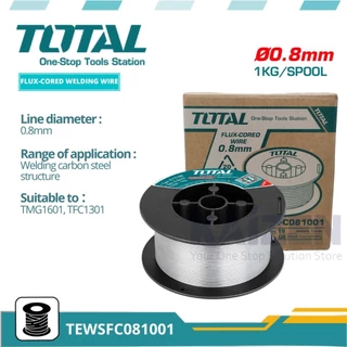 ลวดเชื่อมฟลักซ์คอร์ ลวดเชื่อม คุณภาพดี MIG 1กิโล 1kg Flux Core Kanto ไม่ใช้แก๊ส 0.8mm 1.0mm