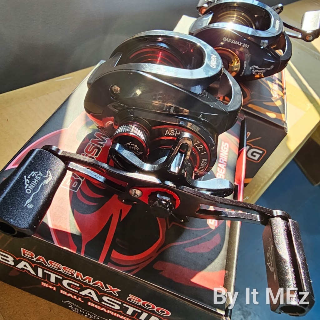 ของแท้ ราคาถูก ❗❗ รอกหยดน้ำ รอกอะชิโน่ รอกเบท Ashino Bassmax 5+1BB คุณภาพดี มีเสียงเวลาลาก Casting reel - รูปที่ 6