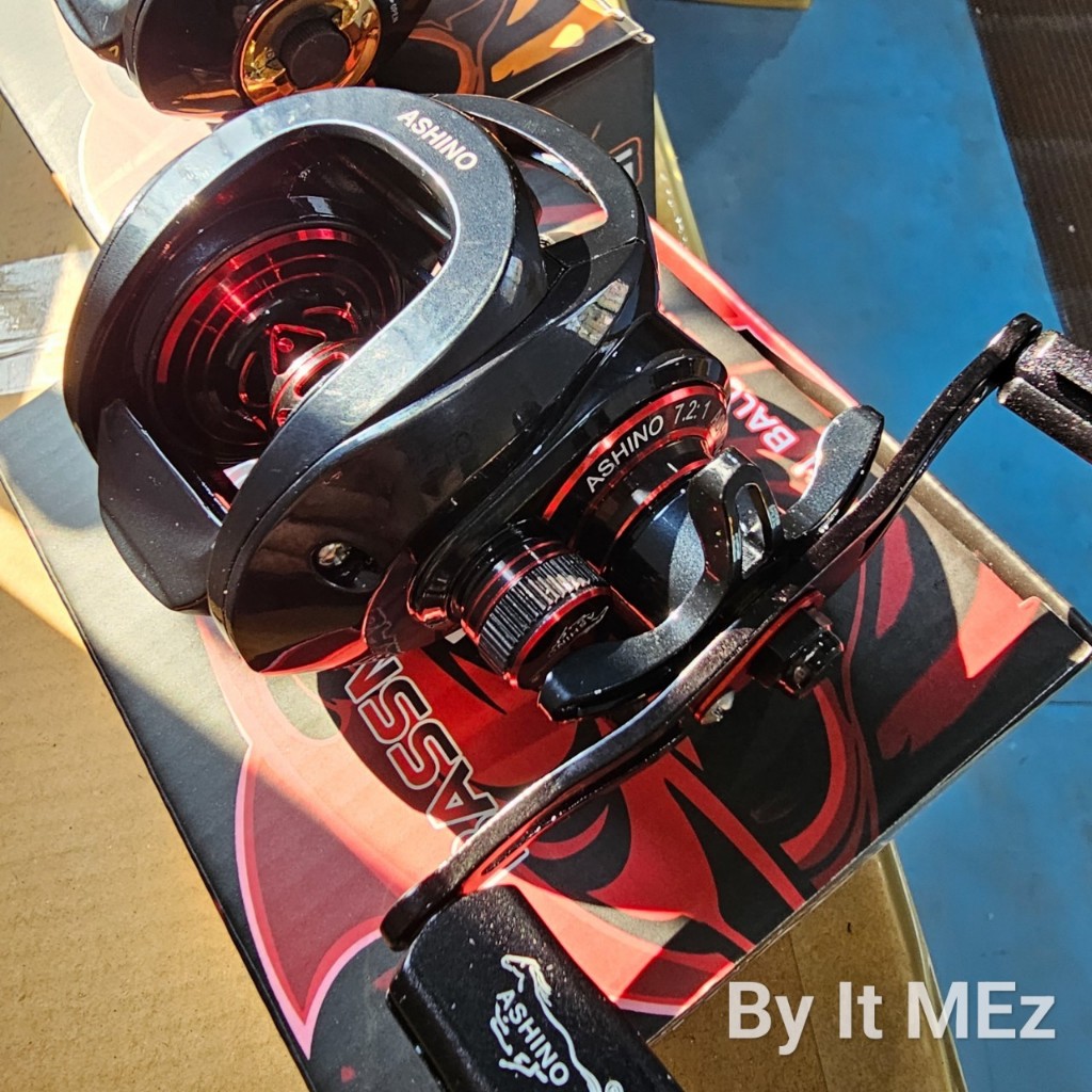 ของแท้ ราคาถูก ❗❗ รอกหยดน้ำ รอกอะชิโน่ รอกเบท Ashino Bassmax 5+1BB คุณภาพดี มีเสียงเวลาลาก Casting reel - รูปที่ 3