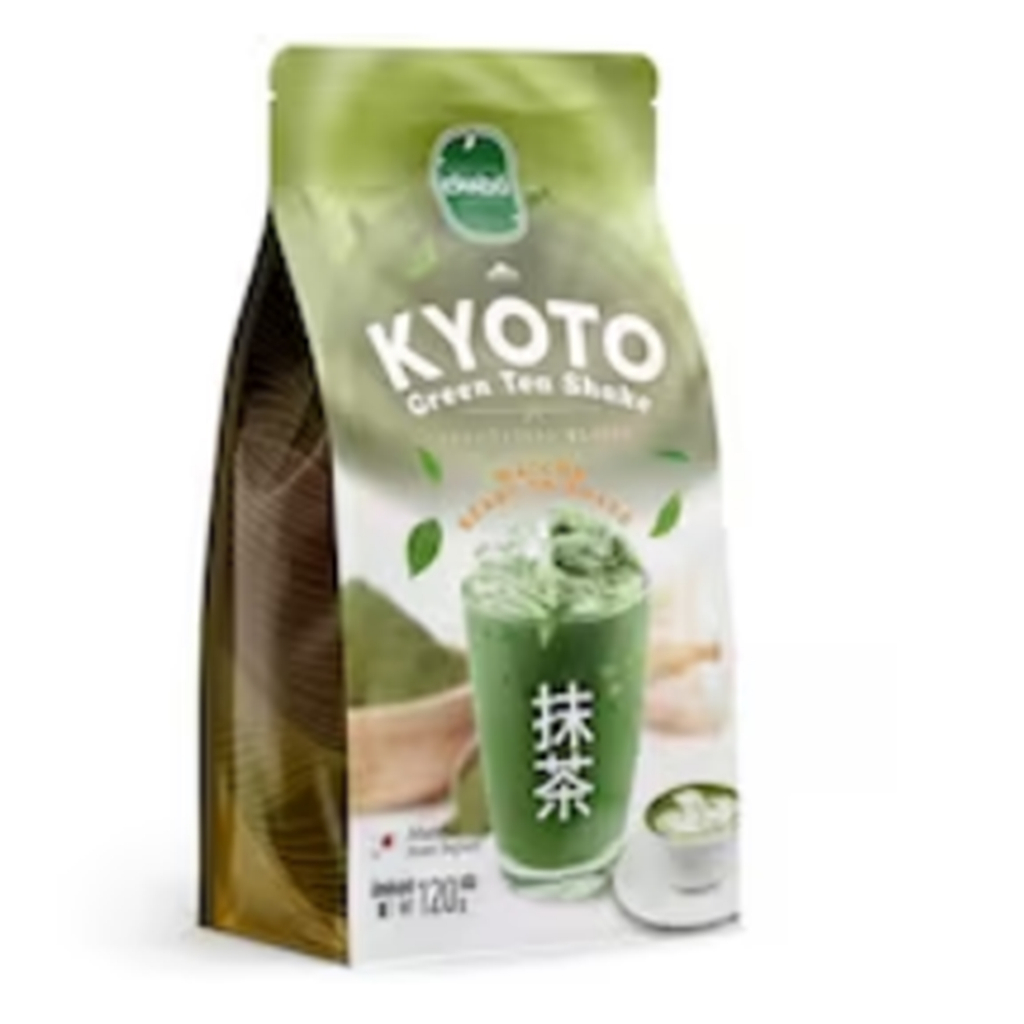 Chado Kyoto Matcha Green Tea Shake 120g.ชาโดะผงชาเขียวมัจฉะพร้อมชง อาหาร เครื่องดื่มผงสำเร็จรูป