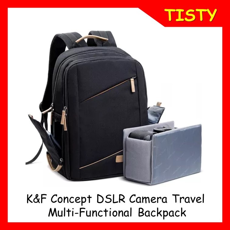 K&F Concept (13.072) DSLR Camera Travel Multi-Functional Backpack with IPAD 7"