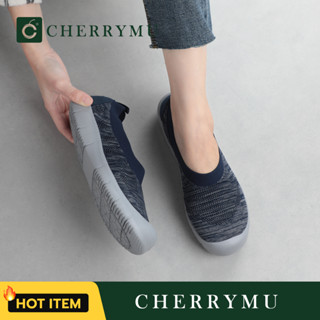 CHERRYMU รุ่นQZ87 รองเท้าผ้าใบสลิปออน