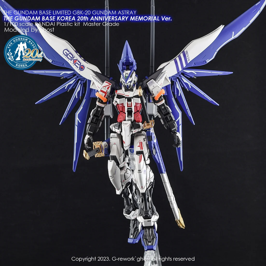 Water Decal [MG] GBK-20th GUNDAM ASTRAY (KOREA Ver.) ของแท้จาก G-Rework
