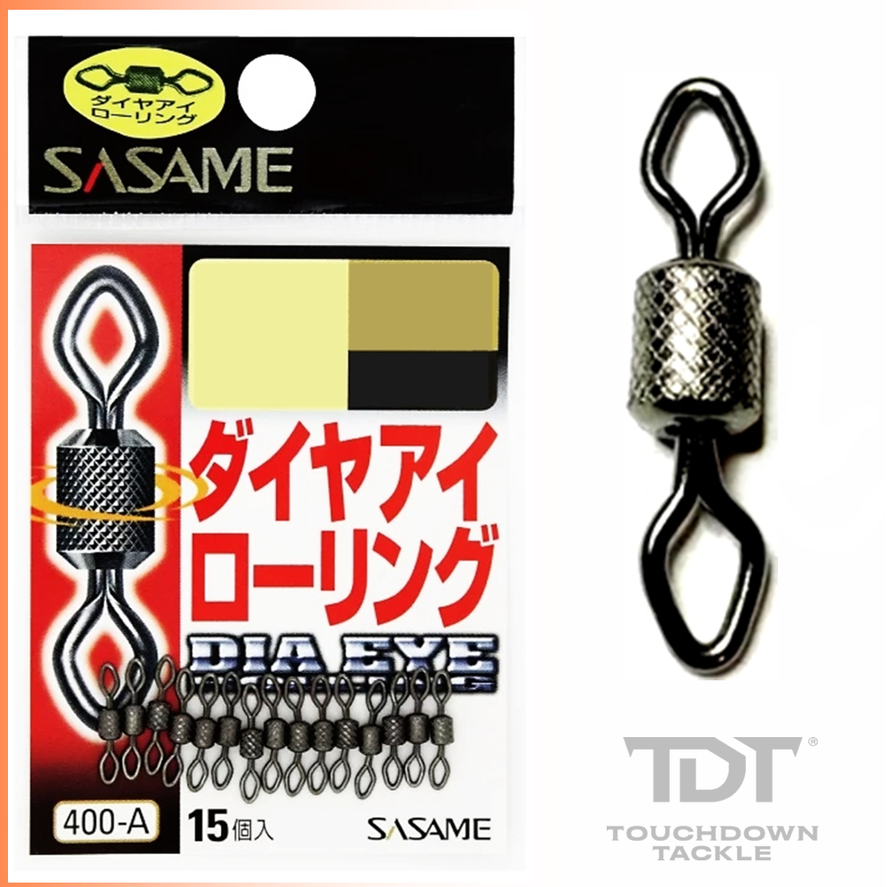 SASAME 400-A DAIMOND EYE SWIVEL   *** ลูกหมุน ปลายแหลม ของแท้ 100% ***