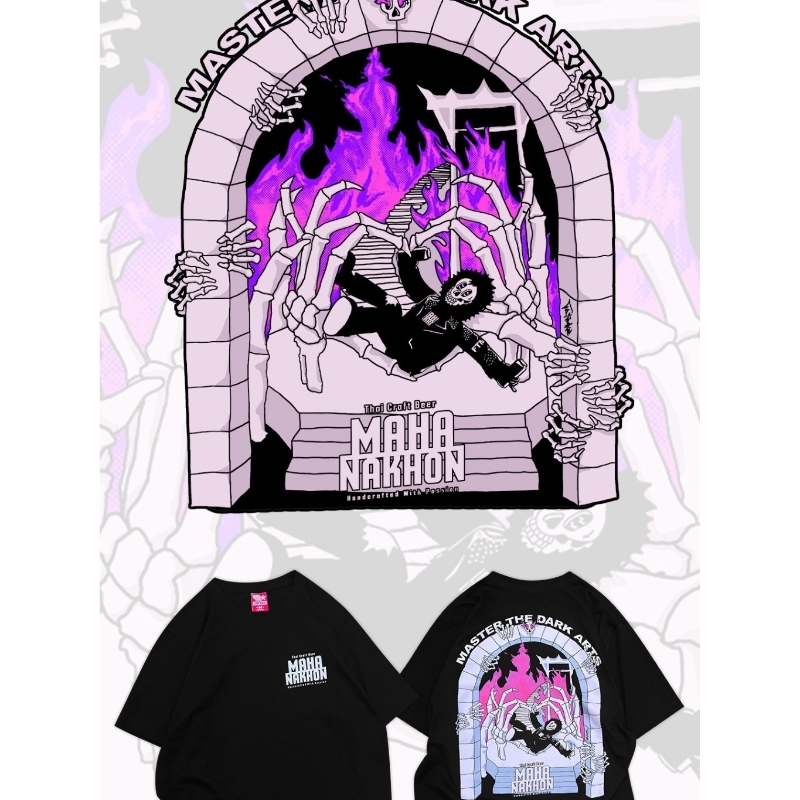 MHNK X FTM X A.M.P.“DARK ARTS”T-SHIRT