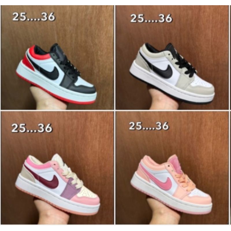 รองเท้าNike Jordan 💞💥รองเท้าผ้าใบของเด็ก (พร้อมส่ง)🍒💕
