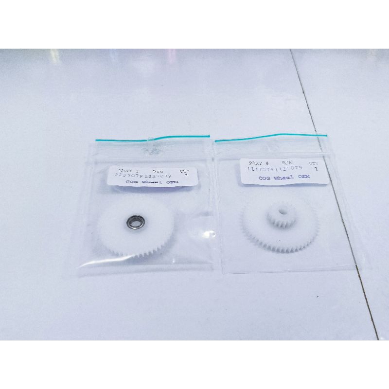 อะไหล่แท้รอกตกปลาทรงกลม Abu Garcia ใหม่100% เฟืองเกลี่ยสาย แบบ 1 ลูกปืน แบบไม่ใช้กิ๊บล็อก