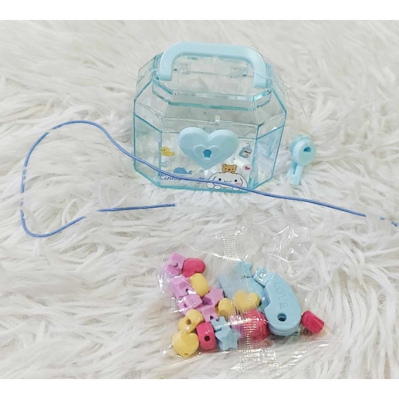 พร้อมส่ง DIYสร้อยข้อมือพร้อมจี้มีกล่องสมบัติพร้อมกุญแจซานริโอ คุโรมิ ชินนาม่อน มายเมโลดี้ คิดตี้