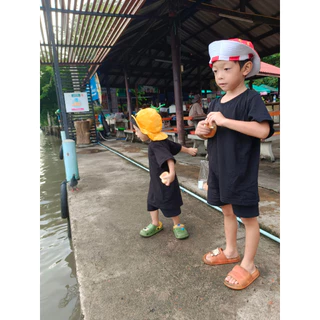 FUFU กางเกงขาสั้นเด็กแฟชั่น Size S-XL อายุ1-10ปี กางเกงเด็กใส่ได้ทั้งเด็กผู้ชาย/เด็กผู้หญิง(SHR-3)