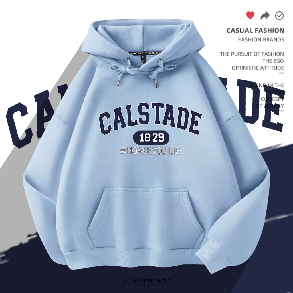 L507 เสื้อฮู้ดแขนยาวลายแฟชั่นสวย..มี7สีหลายไซส์เลือกได้(S-3XL)
