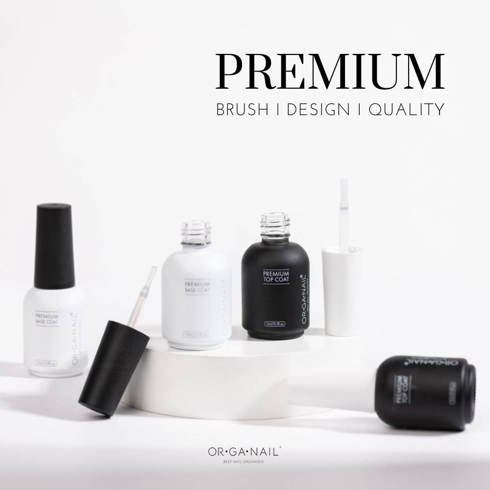 ORGANAIL หลายตัวเลือก Base gel●Rubber Base●Top gel Hard gel เบสเจลติดทน ●ท้อปใสเงาnon wipe รูปที่ 6