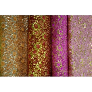 🔥สไบลูกไม้สำหรับถวาย แก้บน สีสวยสดหลากสี