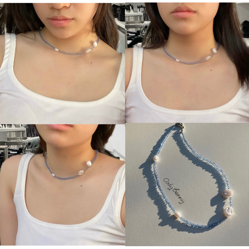 สร้อยคอลูกปัด🧊🌊🫧-Necklace