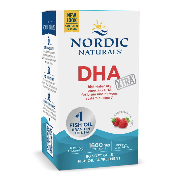 Nordic Naturals Omega-3 น้ำมันปลา DHA EPA สูตรเข้มข้น