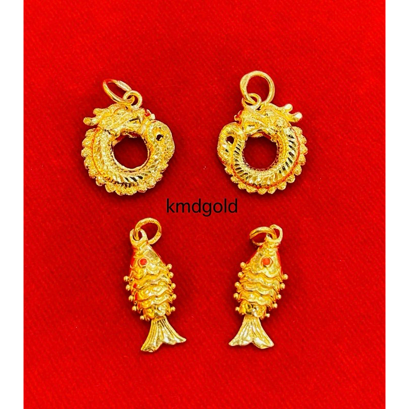 KMDGOLD จี้ทอง1สลึง ทองแท้พร้อมใบรับประกัน