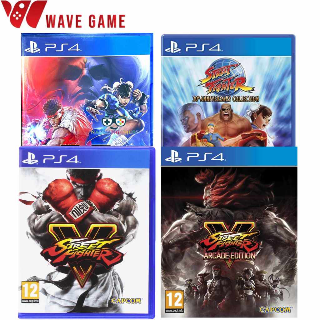 PS4 Street Fighter ( english zone 2 )
