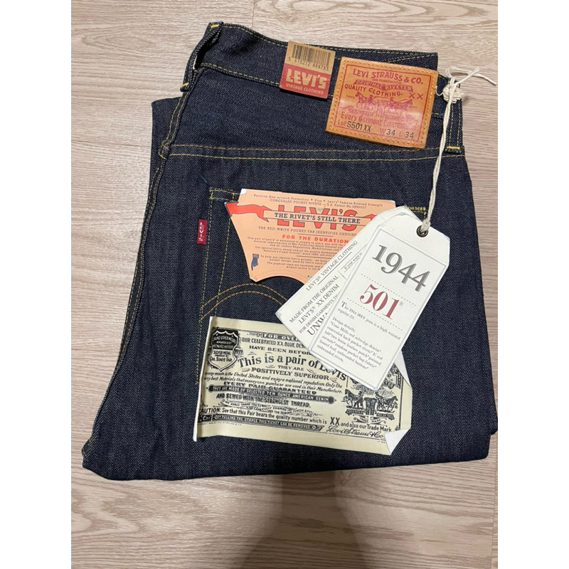 Levis 501bigE LVC 1944  made in usa Size34x34