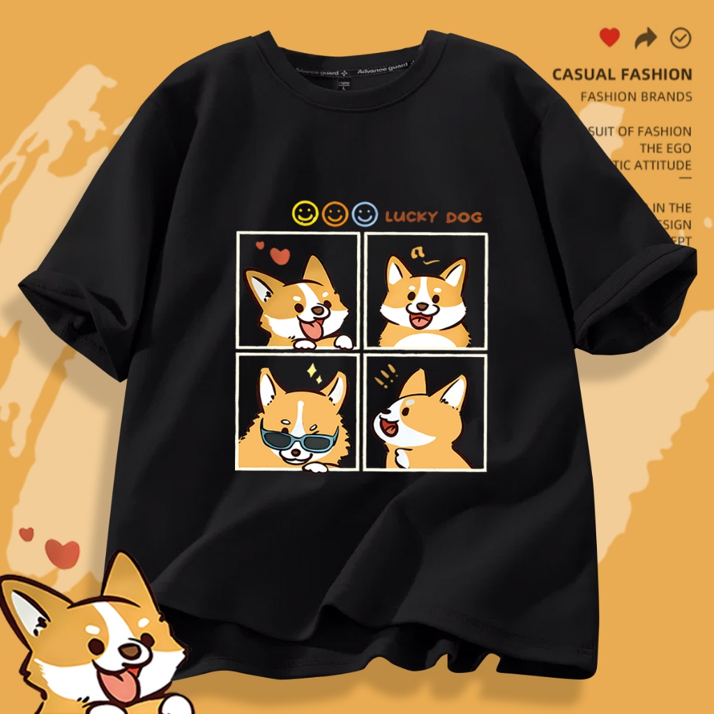 D489（พร้อมส่งจากไทย）เสื้อยืดแขนสั้ง ผ้านุ่มใส่สบายฯ มี7สีหลายสีเลือกได้ S-3XL