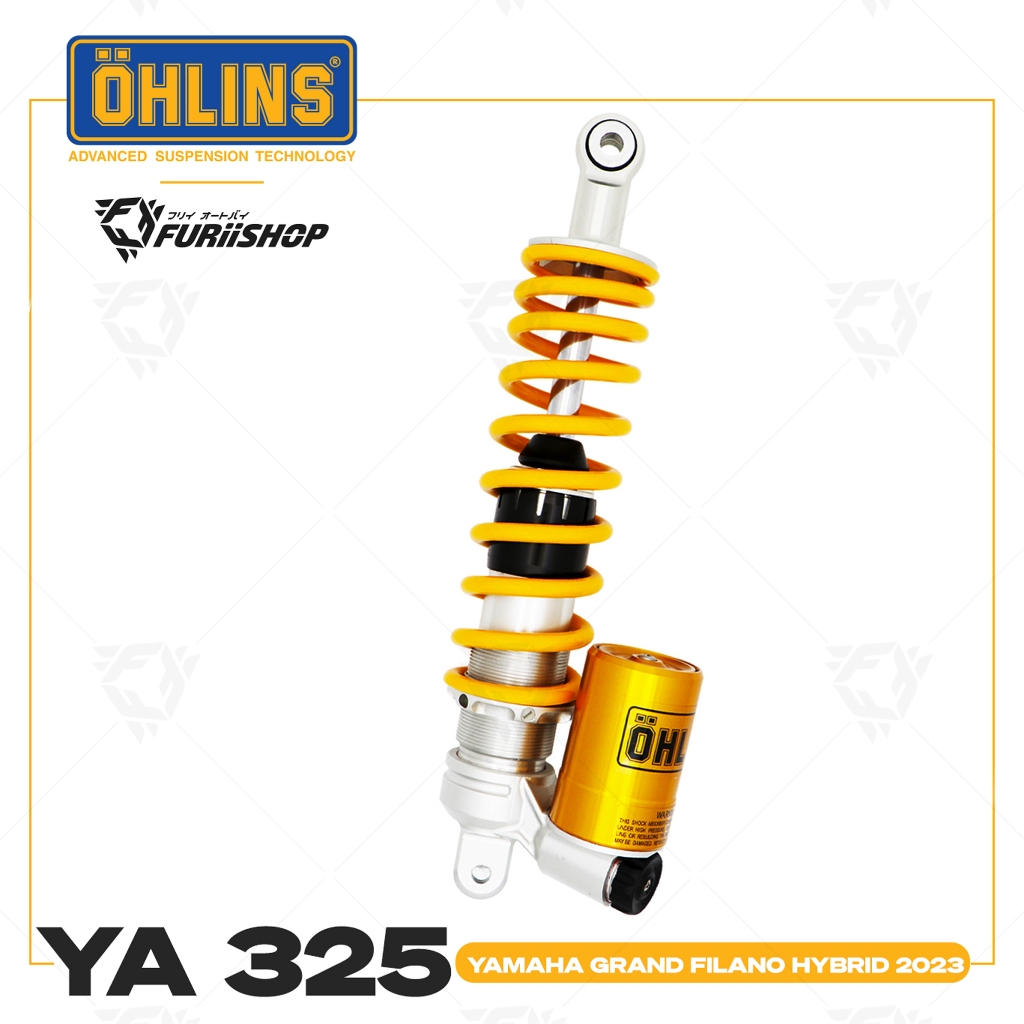 โช๊คหลัง ohlins รหัส YA 325 For All New Yamaha Grand Filano Hybrid 2023