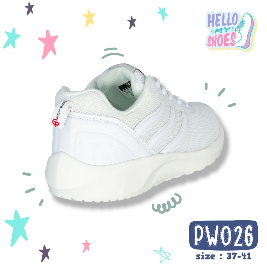 รองเท้าผ้าใบ สนีกเกอร์ แนะนำเพิ่มไซซ์ รุ่น PW026 สินค้าตรงปก จัดส่งไว แท้100%