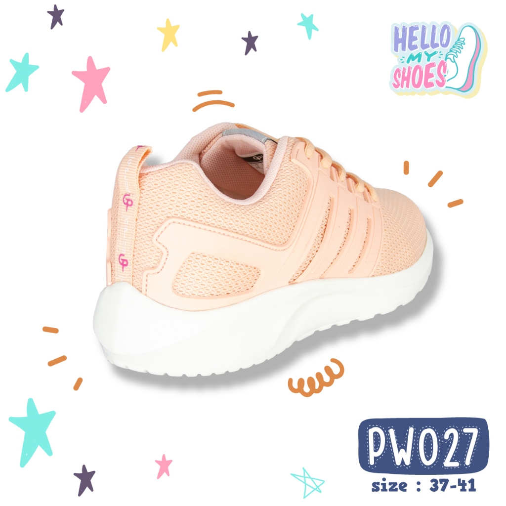 รองเท้าผ้าใบ สนีกเกอร์ แนะนำเพิ่มไซซ์ รุ่น PW027 สินค้าตรงปก จัดส่งไว แท้100%