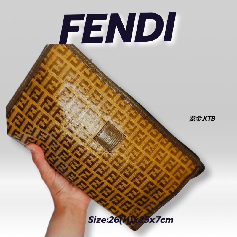 กระเป๋าFENDI MONOGRAM VINTAGE แท้100%