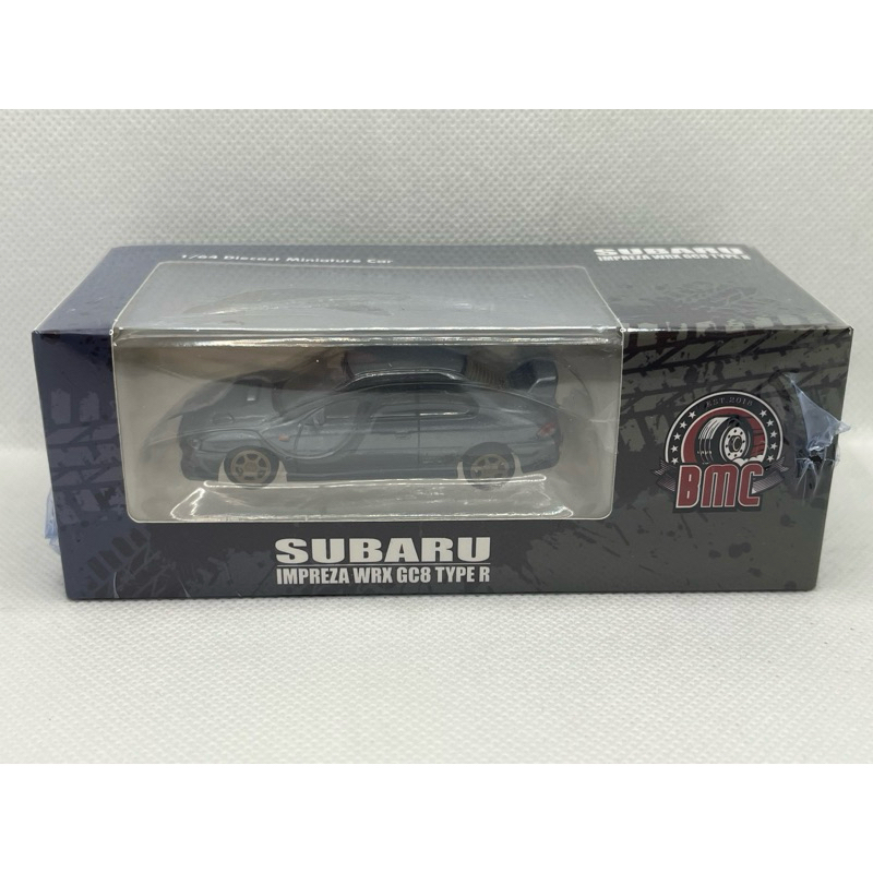 Subaru WRX GC8 Type R สีเทา 1/64 BMC