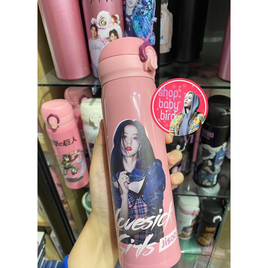 กระบอกน้ำเก็บความเย็น BT21 , BTS , BLACKPINK , GOT7 สินค้าพร้อมส่งจากในไทย
