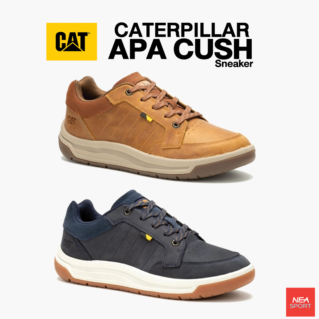 [ลด30% เก็บโค้ด 2509FASHDD] CAT CATERPILLAR APA CUSH Sneaker รองเท้าหนัง Full Grain