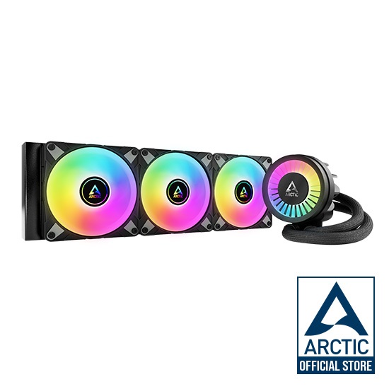 [Arctic Official Store] ARCTIC LIQUID FREEZER III 360 A-RGB BLACK (CPU Air Cooler / พัดลมระบายความร้อนซีพียู)