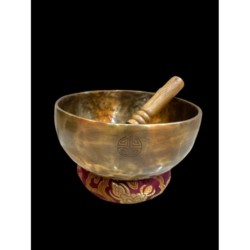 Singing bowl fullmoon 7นิ้ว(18cm) #ขันทิเบตแฮนด์เมดเสียงดีกังวาล#พร้อมส่ง#