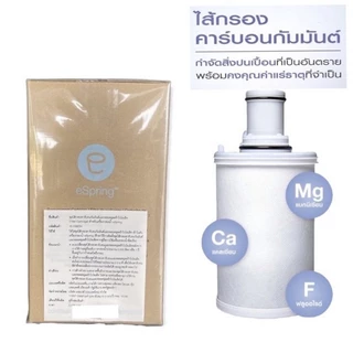 ไส้กรองน้ำแอมเวย์ อีสปริงรุ่นเดิม (ของแท้💯 ช้อปไทย) espring ชุดไส้กรองคาร์บอนกัมมันต์และหลอดอุลตร้าไวโอเล็ท