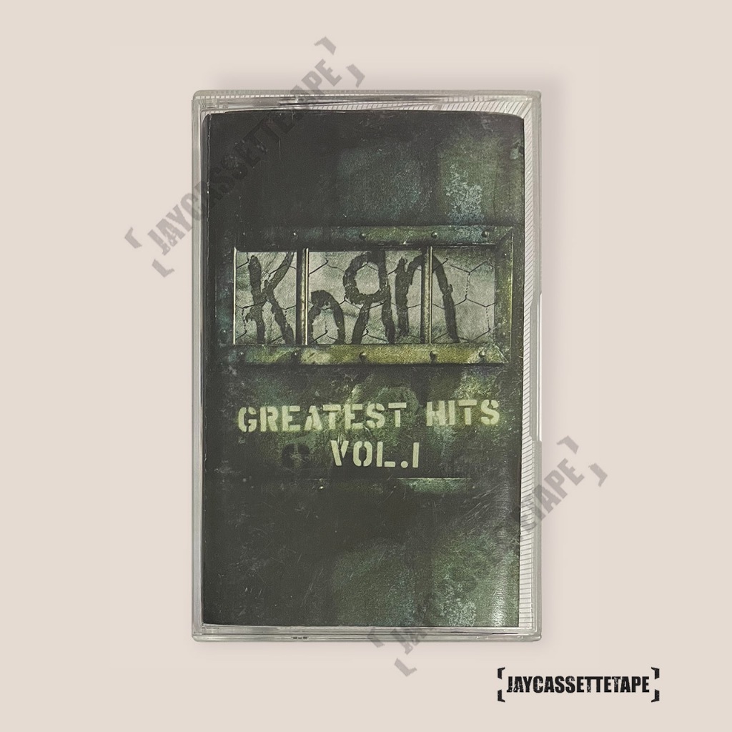 Korn อัลบั้ม : Greatest Hits Vol.1 เทปเพลง เทปคาสเซ็ท Cassette Tape